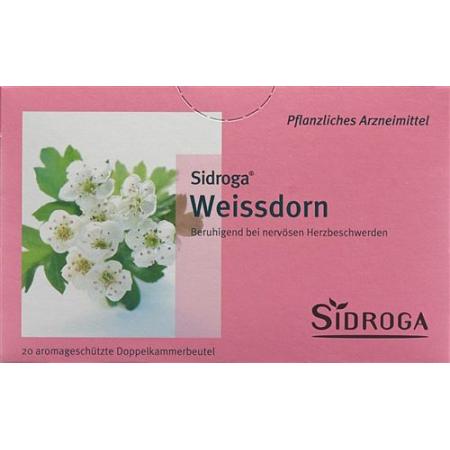 Sidroga hawthorn 20 bags 1.5 g - PrimeCare Global
