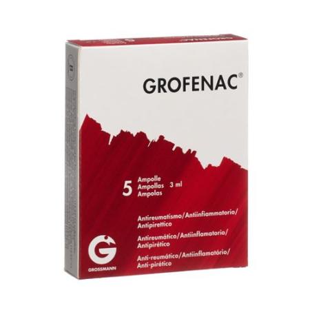 Grofenac Inj Loes 75mg/3ml 5amp 3ml - PrimeCare Global