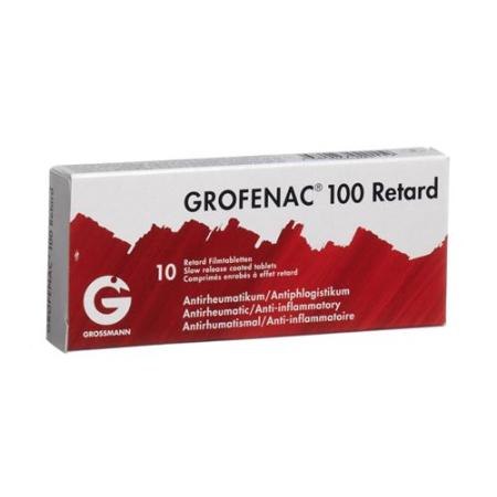 Grofenac Retard Ret Filmtabl 100 mg 10 pcs - PrimeCare Global