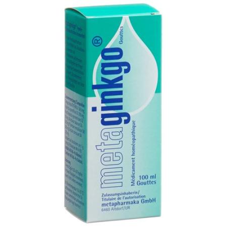 Metaginkgo drops bottle 50 ml - PrimeCare Global