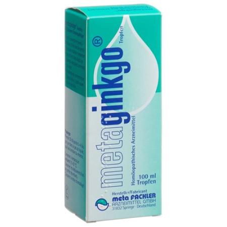 Metaginkgo drops bottle 50 ml - PrimeCare Global