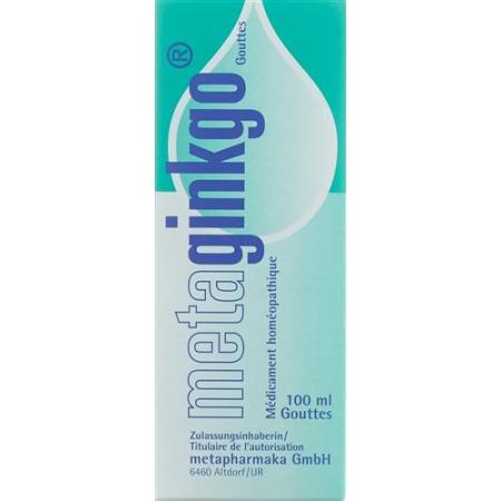 Metaginkgo drops bottle 50 ml - PrimeCare Global