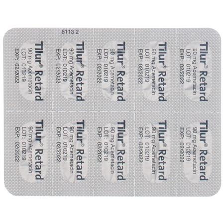 Tilur retard Ret Kaps 90 mg 20 pcs - PrimeCare Global