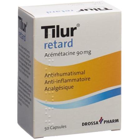 Tilur retard Ret Kaps 90 mg 50 pcs - PrimeCare Global