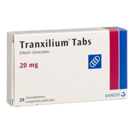 Tranxilium Tabs film tabl 20 mg 20 pcs - PrimeCare Global