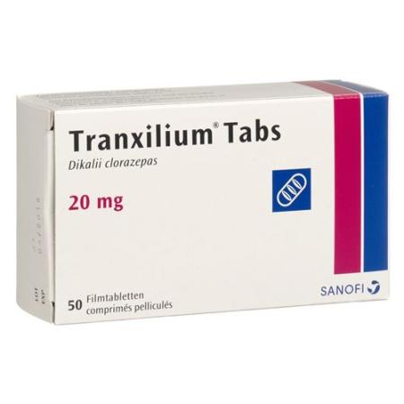 Tranxilium Tabs film tabl 20 mg 50 pcs - PrimeCare Global