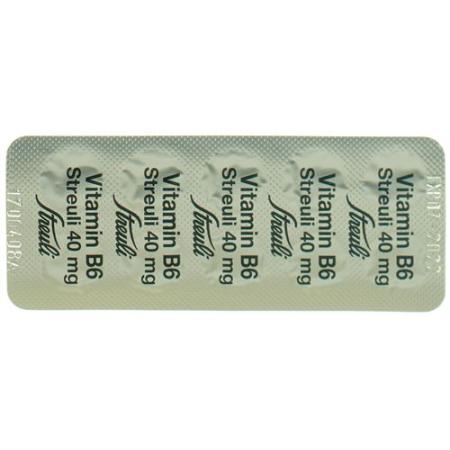 Vitamin B6 Streuli Tabl 40 mg 20 pcs - PrimeCare Global