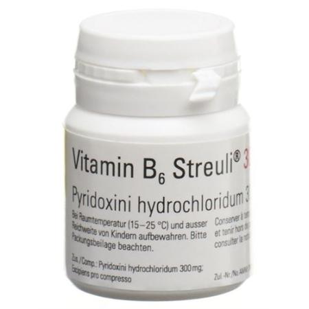 Vitamin B6 Streuli Tabl 300 mg Ds 20 pcs - PrimeCare Global