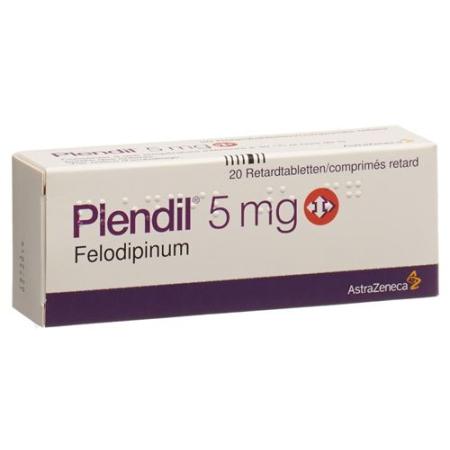 Plendil Ret Tabl 5 mg 20 pcs - PrimeCare Global