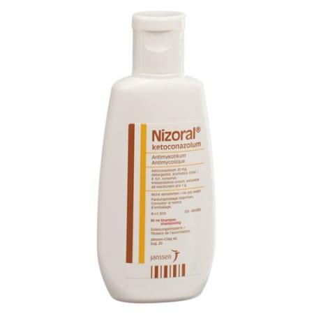 Nizoral Shampoo 20 mg/g bottle 60 ml - PrimeCare Global