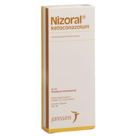 Nizoral Shampoo 20 mg/g bottle 60 ml - PrimeCare Global