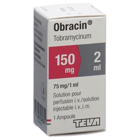 Obracin Inj sol 150mg/2ml perf 2ml - PrimeCare Global