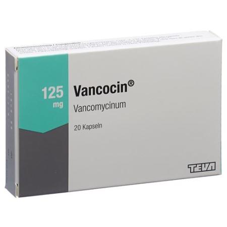 Vancocin Kaps 125 mg 20 pcs - PrimeCare Global