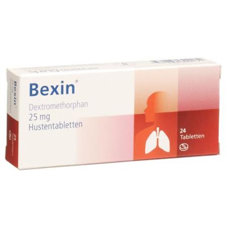 Bexin cough tablets 25 mg 24 pcs - PrimeCare Global
