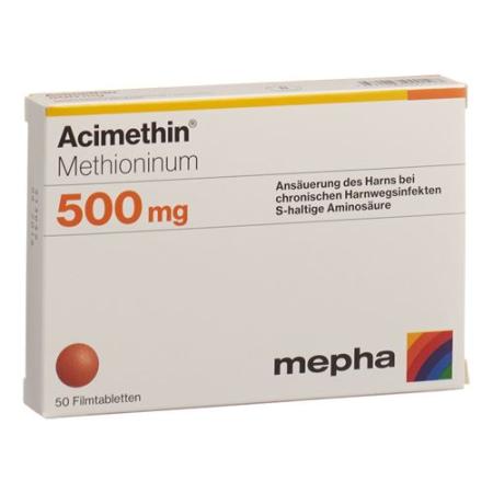Acimethine Filmtablet 500 mg 50 pcs - PrimeCare Global