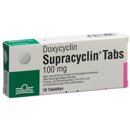 Supracyclin Tabs Tabl 100 mg 20 pcs - PrimeCare Global