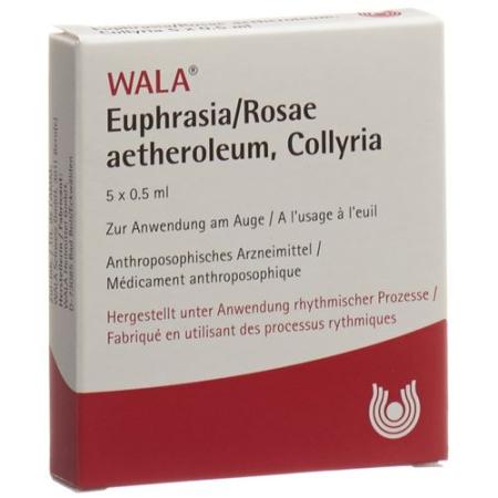 Wala Euphrasia/Rosae aetherolum eye drops 5 monodoseos 0.5 ml - PrimeCare Global