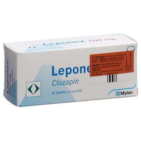 Leponex Tabl 100 mg 500 pcs - PrimeCare Global
