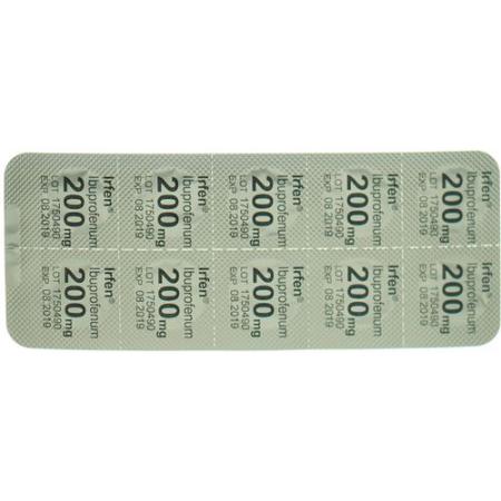 Irfen Lactab 200 mg 30 pcs - PrimeCare Global