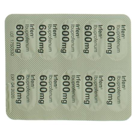 Irfen Lactab 600 mg 20 pcs - PrimeCare Global