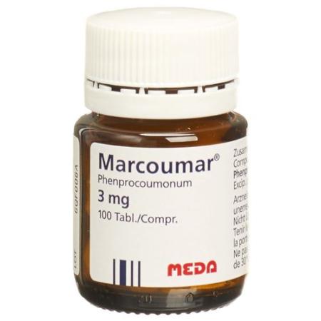 Marcoumar Tabl 3 mg bottle 25 pcs - PrimeCare Global