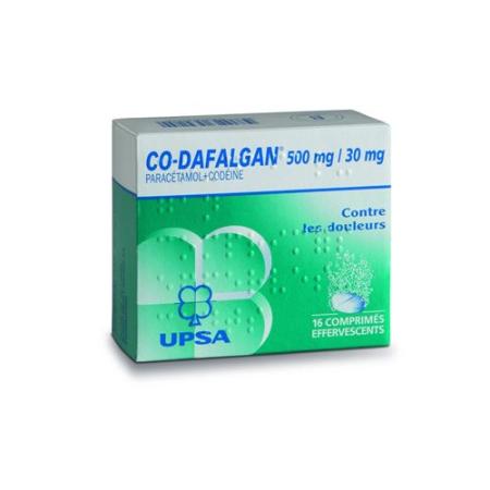 Co-Dafalgan Effervescent Tablet 500/30mg 16 pcs - PrimeCare Global