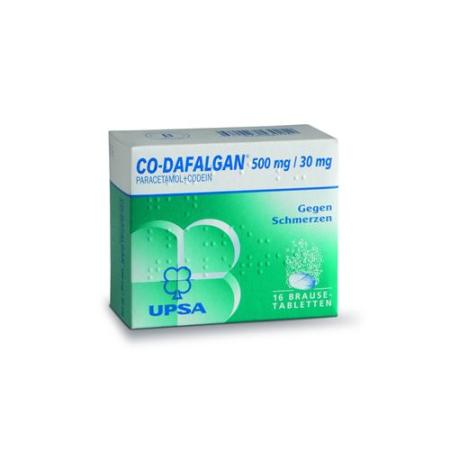 Co-Dafalgan Effervescent Tablet 500/30mg 16 pcs - PrimeCare Global