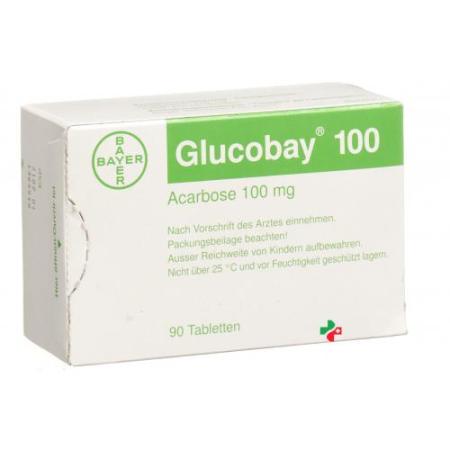 Glucobay 100 mg 90 tablets - PrimeCare Global