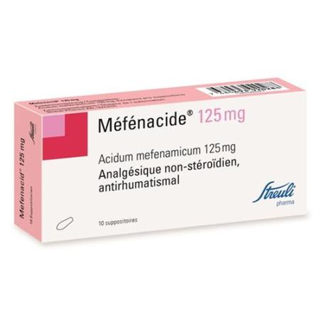 Mefenacid Supp 125 mg 10 pcs - PrimeCare Global