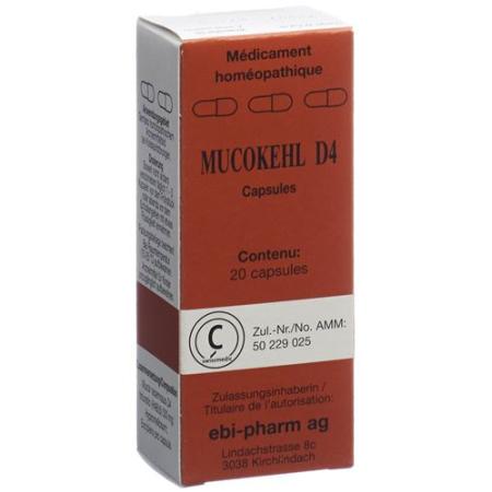 Mucokehl Kaps D 4 20 pcs - PrimeCare Global