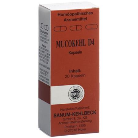 Mucokehl Kaps D 4 20 pcs - PrimeCare Global