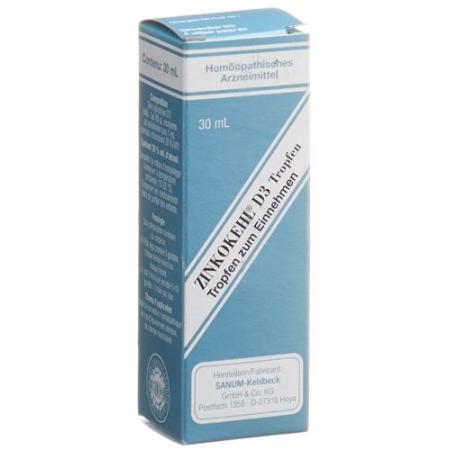 Zinkokehl Drops D 3 Fl 30 ml - PrimeCare Global