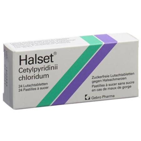 Halset lozenges 24 pcs - PrimeCare Global