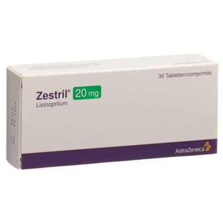 Zestril Tabl 20 mg 30 pcs - PrimeCare Global