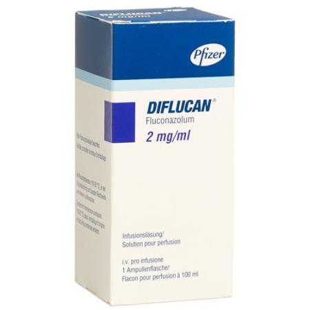 Diflucan Inf Loes 200 mg/100ml i.v. flow 100 ml - PrimeCare Global