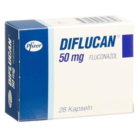 Diflucan caps 50 mg 28 pcs - PrimeCare Global