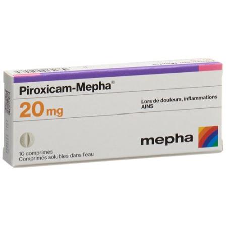 Piroxicam-Mepha Tabl 20 mg 10 pcs - PrimeCare Global