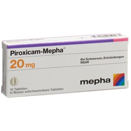 Piroxicam-Mepha Tabl 20 mg 30 pcs - PrimeCare Global