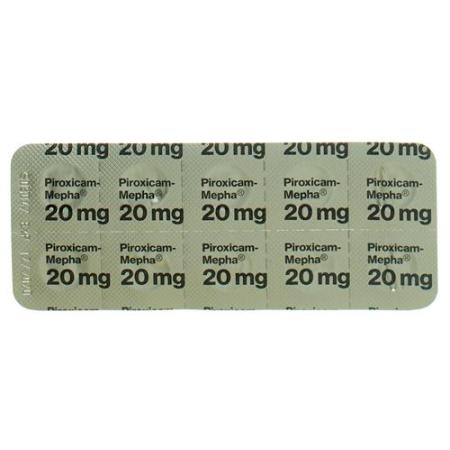 Piroxicam-Mepha Tabl 20 mg 100 pcs - PrimeCare Global