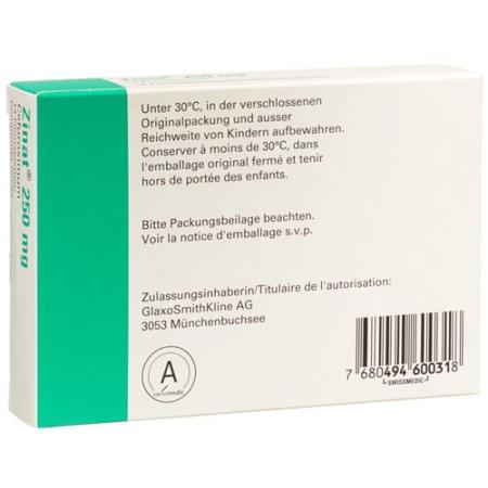 Zinat Filmtablet 250 mg 14 pcs - PrimeCare Global