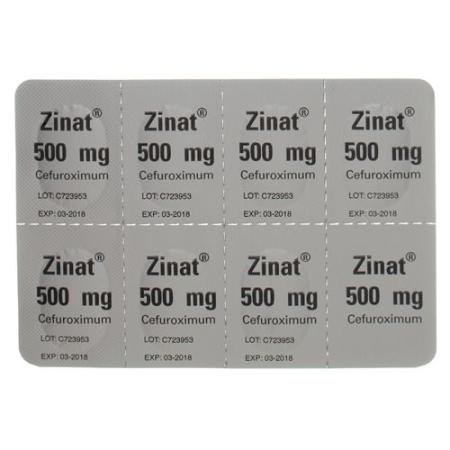 Zinat Filmtablet 500 mg 14 pcs - PrimeCare Global