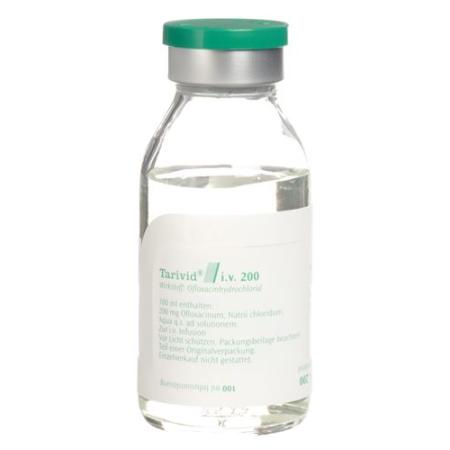Tarivid i.v inf sol 200 mg/100ml 5 thru 100 ml - PrimeCare Global