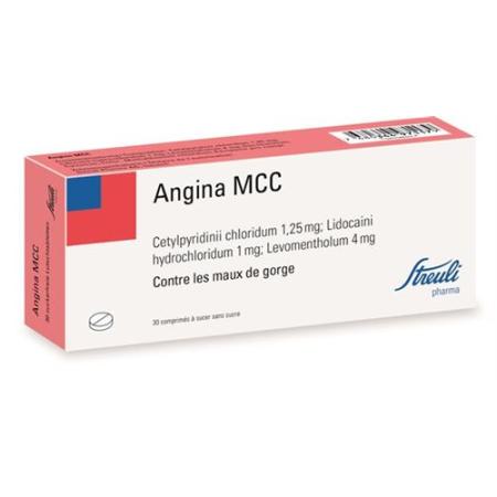 Angina MCC Streuli lozenges 30 pcs - PrimeCare Global