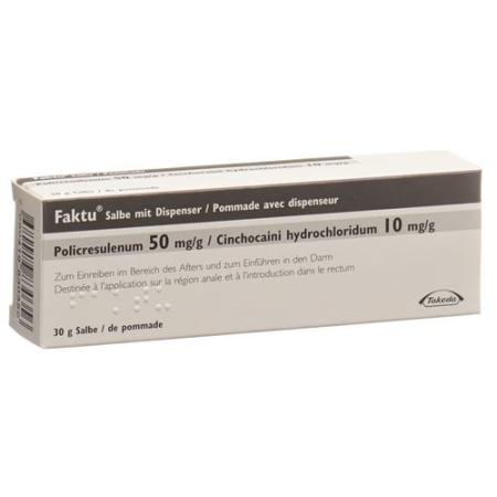 Faktu ointment with dispenser Tb 30 g - PrimeCare Global