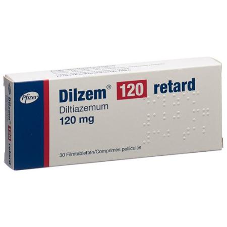 Dilzem Retard Ret Filmtabl 120 mg 30 pcs - PrimeCare Global
