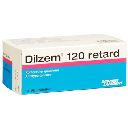 Dilzem Retard Ret Filmtabl 120 mg 100 pcs - PrimeCare Global