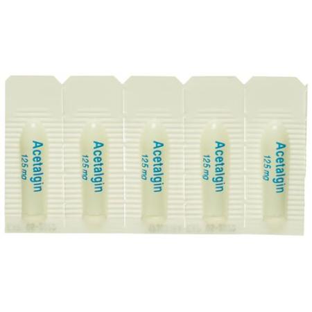 Acetalgin Supp 125 mg 10 pcs - PrimeCare Global