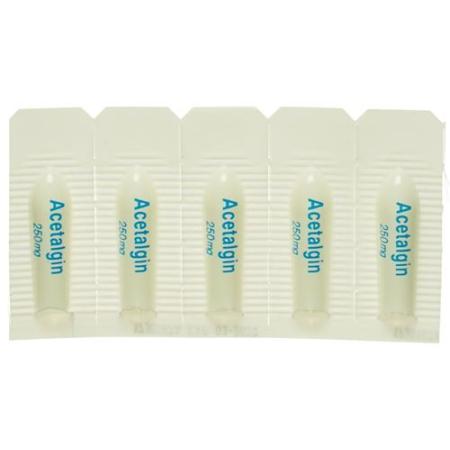 Acetalgin Supp 250 mg 10 pcs - PrimeCare Global