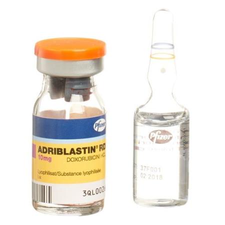 Adriblastin RD dry sub 10 mg with solvent penetration - PrimeCare Global