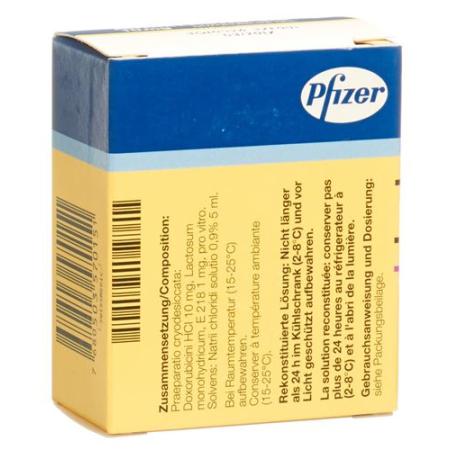 Adriblastin RD dry sub 10 mg with solvent penetration - PrimeCare Global